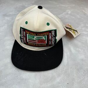 Vintage Big Eight Final‎ Chapter Hat 1996 Basketball Snapback Cap